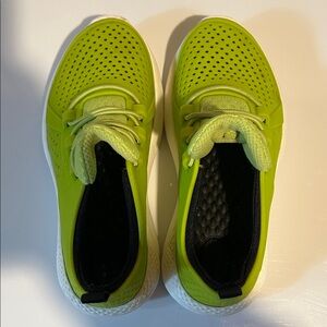CROCS Kids Neon Green Sneakers